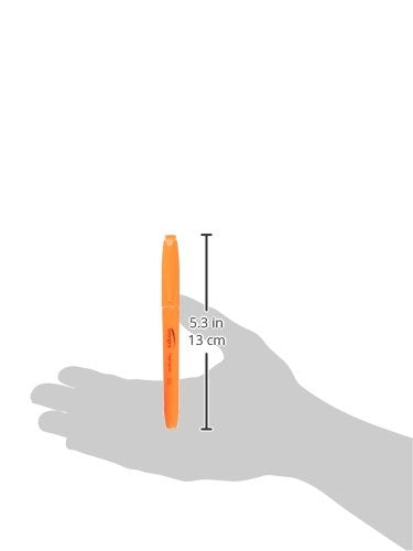 Integra Pen Style Highlighter, Chisel Point, Fluorescent Orange (ITA36182)