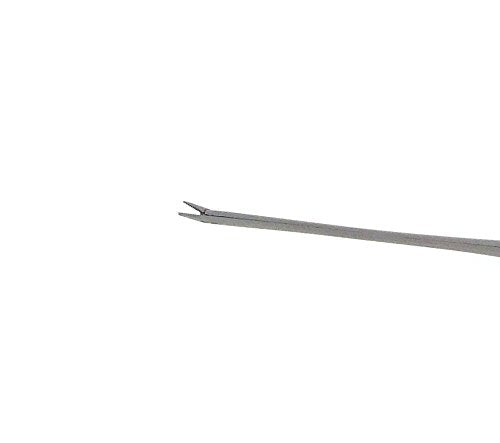 Micro Alligator Forceps 3.25" Shaft Serrated Jaws 0.8mm Wide | Medixplus