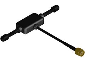 4G/3G/GSM Antenna 800-2170MHz Rectangular Mini SMA Male Adhesive 3M