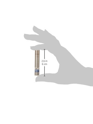Telemecanique XS612B1PAM12 Universal Series Inductive Proximity Sensor, Multi-Function, Metal 12-mm Barrel, 3-Wire DC PNP Wiring, PNP Input, NO Output, M12 Micro-Connector