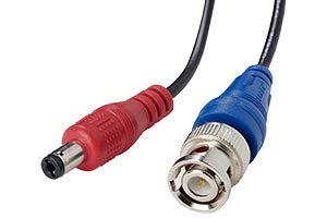 Lorex Premium 4K RG59/Power Accessory Cable, 60 Feet (18 m) | for Any Analog HD (CVI/TVI/AHD/MPX) Or Analog (CVBS) Security Camera