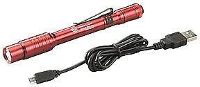 Streamlight 66137 Stylus Pro with USB Cord -, Red