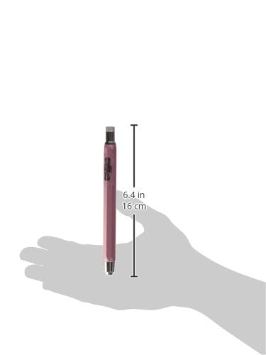 KOH-I-NOOR 5.6mm Diameter Mechanical Clutch Lead Holder Pencil - Bordeaux Red Pink