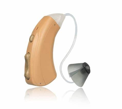 GN Resound Sure Fit Hearing Aid Standard Receiver Tulip Domes Dark Gray Split Ear Rub Piece Comfortable BTE Hearing Amplifier PSAP Kit Ear Tips Invisible, Perfect for Open Air (Open fit) (10 pcs) 10 Count (Pack of 1)