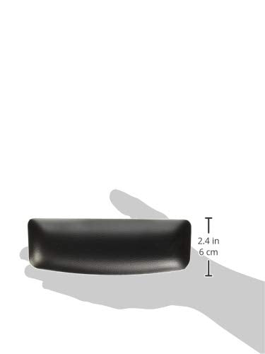 3M Gel Wrist Rest for Mouse, Soothing Gel Comfort with Durable, Easy to Clean Leatherette Cover, Antimicrobial Product Protection, 6.9", Black (WR305LE)