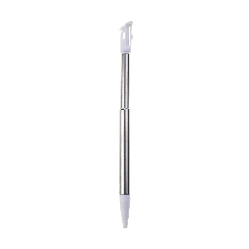 Metal Adjustable Touch Stylus Pen for New 2DS XL LL Video Stylus Pen Game Accessories (Metal White) Metal White