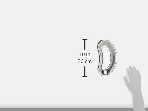 GIMA 26582 S/S kidney bowl, deep, 247 mm x 122 mm x 43 mm