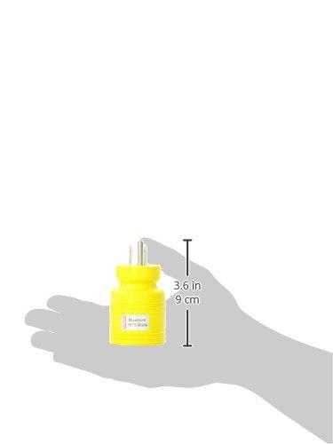 Conntek 30222-YW 15A to L5-30R Plug Adapter Yellow