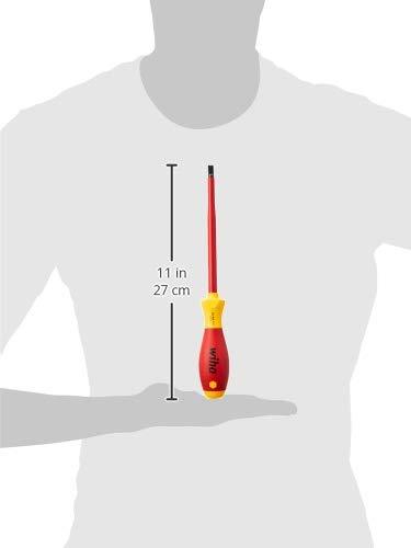 Wiha 32091 5-Piece 1000-Volt Slotted and Phillips Insulated Screwdriver Set
