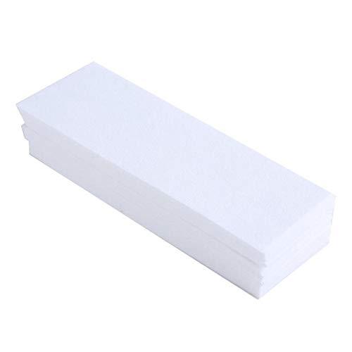Omwah Beauty Professional Grade Facial and Body Non Woven Epilating Wax Strips Large 3 x 9 Hair Removal 200 Count