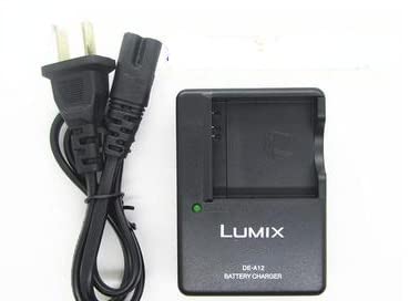 DE-A12B Battery Charger Compatible with Panasonic Camera LUMIX CGA-S005E CGA-S005 DMW-BCC12 CGA-S005GK forDMC- FX3 FX8 FX9 FX10 FX12 LX1 LX2 LX3 LX9 FX50 Camera Battery Power Supply