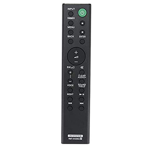 Elekpia RMT-AH200U Remote Control Compatible with Sony Sound Bar Home Audio AV System HT-CT390 HT-RT3 RMTAH200U SA-CT390 HT-RT4 SA-WCT390