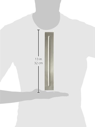Deltana MSS005 MS211 and MS212 Stainless Steel Use Letter Box Sleeve for MS0030, 11 /1/2"x 2 3/4"x 1 3/4" depth