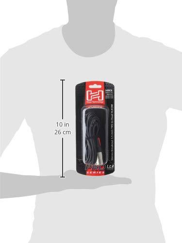 Hosa HMX-006Y 3.5 mm TRS to Dual XLR Pro Stereo Breakout Cable, 6 Feet