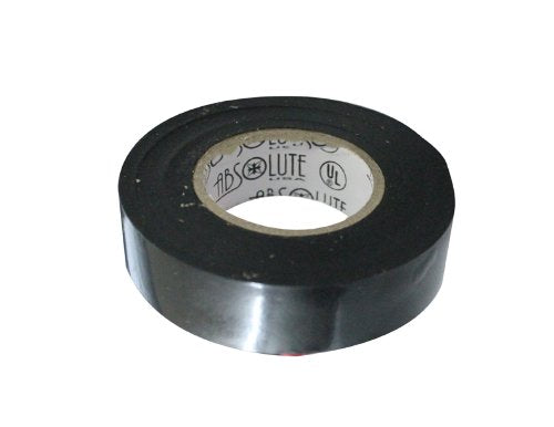 Absolute USA BT1700 General Use 0.18mm x 3/4-Inch x 20Yd Electrical Tape (Black) Standard Packaging