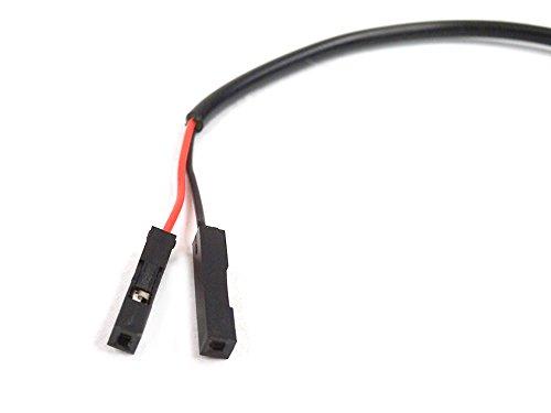 MakerSpot Accessories - 2-Pin RCA (Composite Video, Audio, Coaxial S/PDIF) Female Jack Cable Dongle Adapter, Connect Pi 3 / Pi Zero W to Display Without HDMI Monitor