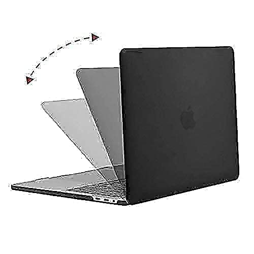 MOSISO Plastic Hard Shell Case & Sleeve Bag Compatible with MacBook Pro 13 inch 2020 2019 2018 2017 2016 Release A2338 M1 A2289 A2251 A2159 A1989 A1706 A1708, Black