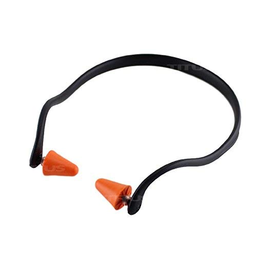 Titus U-Band - Over Ear Reuseable Banded Ear Plugs (25 Decibel, 2 Bands, 20 Replacement Plugs) 25 Decibel