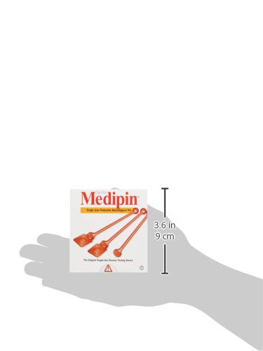 Medipin 16326 Disposable Medipins, 100 Pin Box, Single-Use Precision Instrument