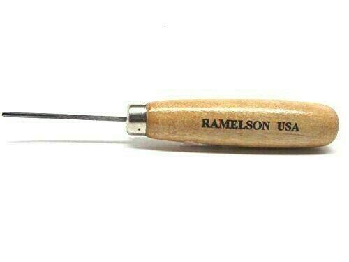 3 Ramelson Bent Veiner Line 60 Degree V Checkering Wood Carving Hand Chisel Tools 3pc Gunsmith