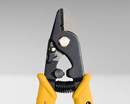 Jonard Tools JIC-180C Ergonomic Fiber Optic Stripper for 180-Micron Coated Fiber 1 Hole: 180 μm
