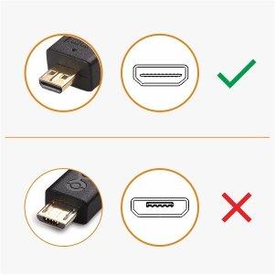 Cable Matters High Speed HDMI to Micro HDMI Cable (Micro HDMI to HDMI) 4K Resolution Ready - 10 Feet 10 ft