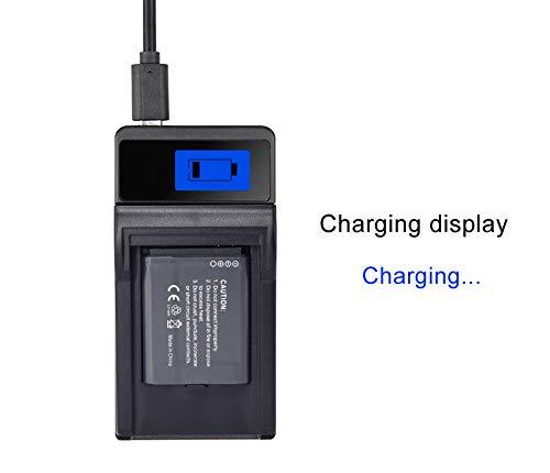 PALO 3 Packs BP 70A Battery with Battery Charger for Samsung DV150F, ES65, ES70, ES80, MV800, PL120, PL170, PL20, PL200, PL80, SL50, SL600, SL605, SL630, ST65, ST66, ST76, ST80, ST90, ST95