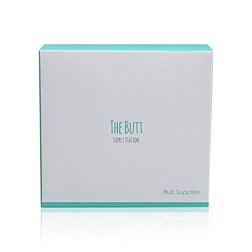 The Butt – Funny Gift for Men or Women who Have Everything – Novelty Tape Dispenser with Pen Holder – Great as an Unusual Going Away Gift for Coworker – Office Gag Gift Blue