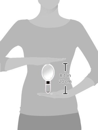 Danielle Magnification Folding Makeup Mirror Acrylic 7X