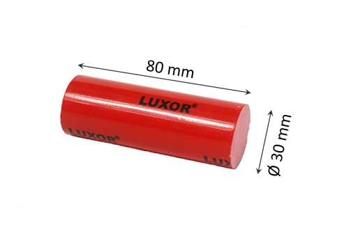 Luxor Rose polishing paste - polishing paste for all metals, gold, silver, stainless steel, bronze, brass, copper - Ø 30 x 80 mm