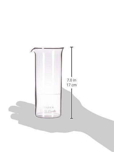 BonJour Coffee Caffé Froth Replacement Frother Glass Carafe, 15-Ounce -