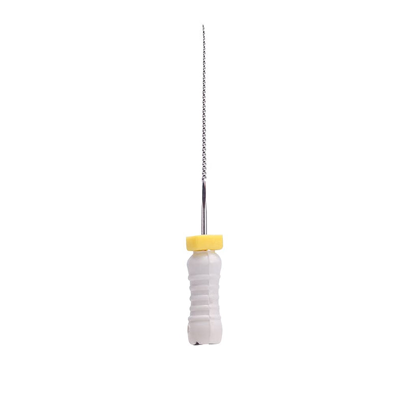 Easyinsmile Dental Endo Hand Use K-Files 25MM Endodontic Stainless Steel Files (15-40#) 15-40#