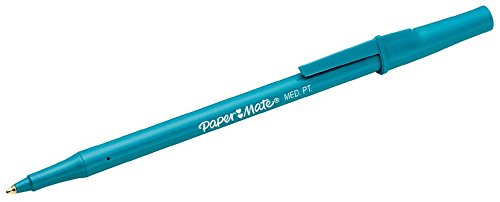 Paper Mate Write Bros Ballpoint Pens, Medium Point (1.0mm), Blue, 12 Count (3311131) 12 Pack