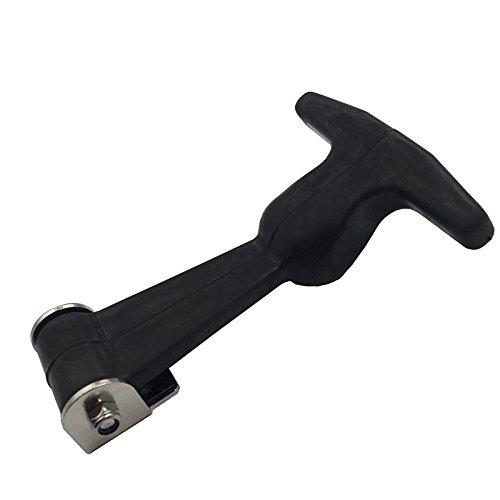 Creatyi 2 PCS 4.7'' Rubber Flexible Heavy Duty Premium SUS304 Stainless Steel T-Handle Draw Latches