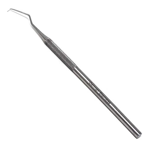 6-Piece Stainless Steel Precision Probe Set: Straight, Single, Short Double, Long Double, Triple and Hook Tips 5.5" (14cm)