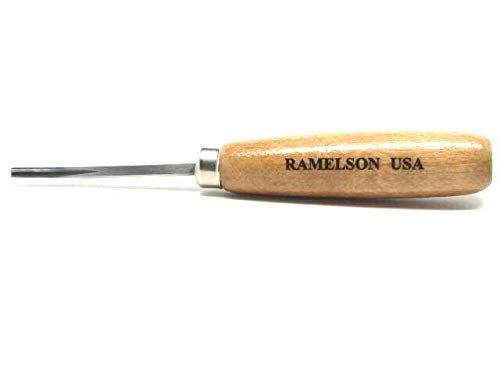 3 Ramelson Bent Veiner Line 60 Degree V Checkering Wood Carving Hand Chisel Tools 3pc Gunsmith