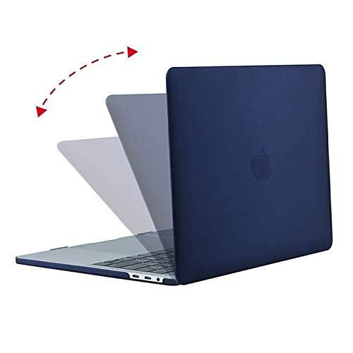 MOSISO Compatible with MacBook Pro 13 inch Case 2016-2020 Release A2338 M1 A2289 A2251 A2159 A1989 A1706 A1708, Plastic Hard Shell Case&Keyboard Cover Skin&Screen Protector&Storage Bag, Navy Blue