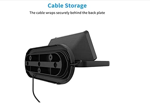 Echo Show 5 Wall Mount Stand, 360 Degree Swivel Adjustable Stand Wall Mounts Stand Holder Accessories Built-in Show 5 (Gen 1 and Gen 2), Smart Home Outlet Speaker Mounts Hanger Space Saving