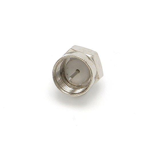 25 Pieces F Type 75 Ohm Terminator Coaxial Satellite TV RF Port End Caps