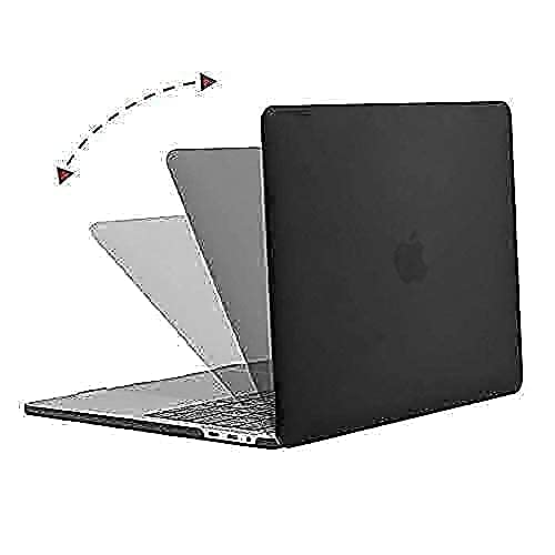 MOSISO Plastic Hard Shell Case & Water Repellent Neoprene Sleeve Bag Compatible with MacBook Pro 13 inch 2020 2019 2018 2017 2016 Release A2338 M1 A2289 A2251 A2159 A1989 A1706 A1708, Black