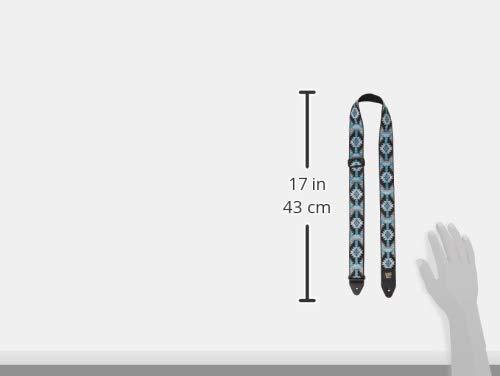 Ernie Ball Albuquerque Blue Jacquard Guitar Strap (P04609)