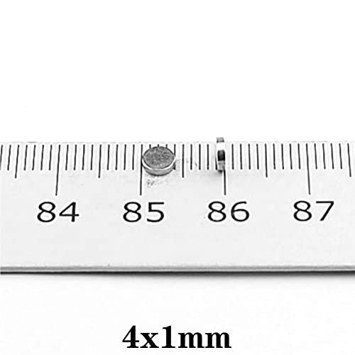100pcs 4x1mm Mini Small Circular Magnets 4mmx1mm N35 Neodymium Magnet Strong Dia 4x1mm Permanent NdFeB Magnets disc 4*1mm