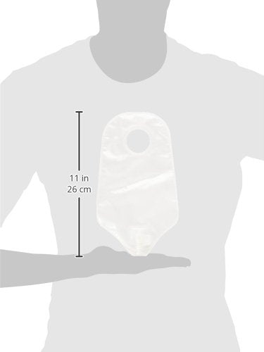 SUR-FIT NATURA Sur-fit natura urostomy pouch with accuseal tap, 10 Count
