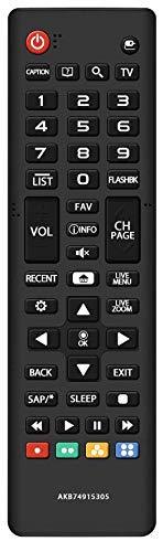 New AKB74915305 Remote Control Replacement for LG TVs