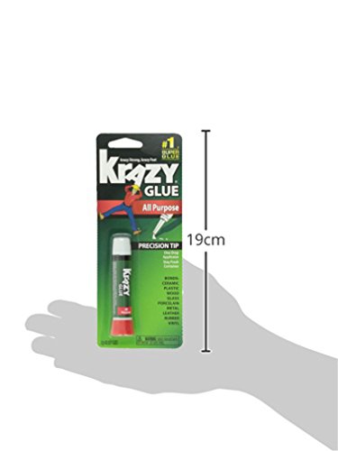 Krazy Glue, All Purpose, Precision Tip, 2 g, 12 ct., clear