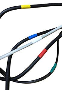 TradeGear Colored Electrical Tape - PVC General Purpose - Waterproof, Flame Retardant, Strong Rubber Based Adhesive, UL Listed - Rated for Max. 600V and 80oC Use – 60’ x 3/4" x 0.07" (1 Pk Black) 1 Pk Black