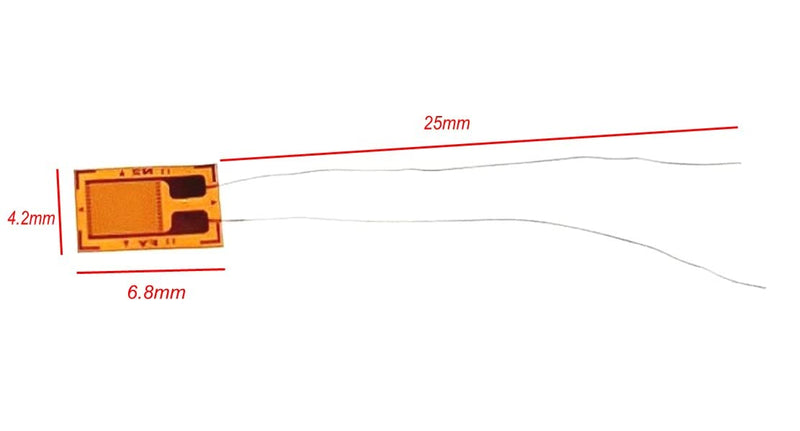 JZK 10pcs BX120-3AA High Precision Resistive Strain Gauge Resistance Resistance 120 Ohm Strain Gauge
