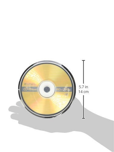 Maxell 625335 Lifetime Warranty High-Sensitivity Recording Layer Recordable CD (Audio Only) 700mb/80 min 30pk