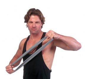 Cando 10-5282 3 Piece Low Powder Moderate Exercise Band PEP Pack Latex