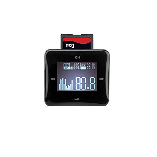 Scosche FMTD8R FMFREQ Universal Digital FM Transmitter with SD Card Reader, USB Flash Drive Reader and USB Car Charger